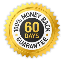 Aqua Tower 60-day money-back guarantee badge