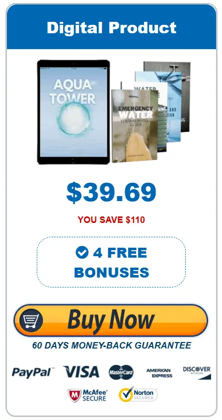 Aqua Tower water-from-air generator diagram